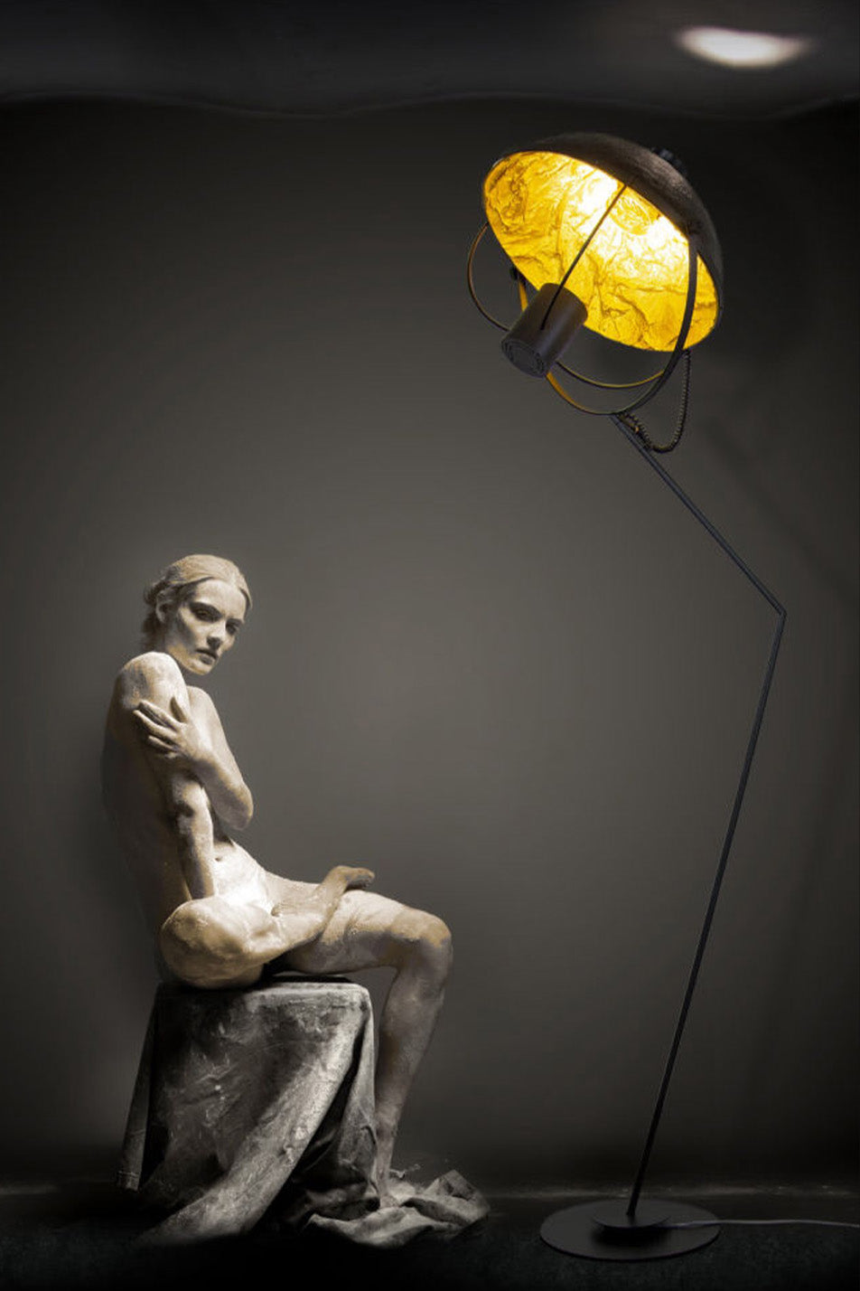 Lampada da tavolo per scultura illuminanti del Italy